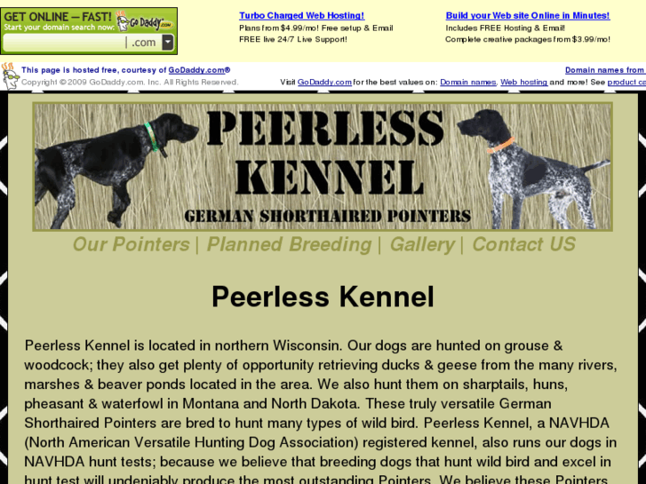 www.peerlesskennel.net