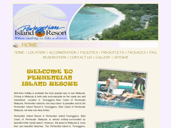 www.perhentianislandresorts.com