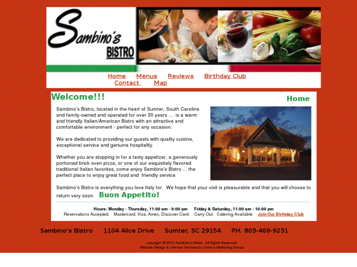 www.sambinosbistro.com