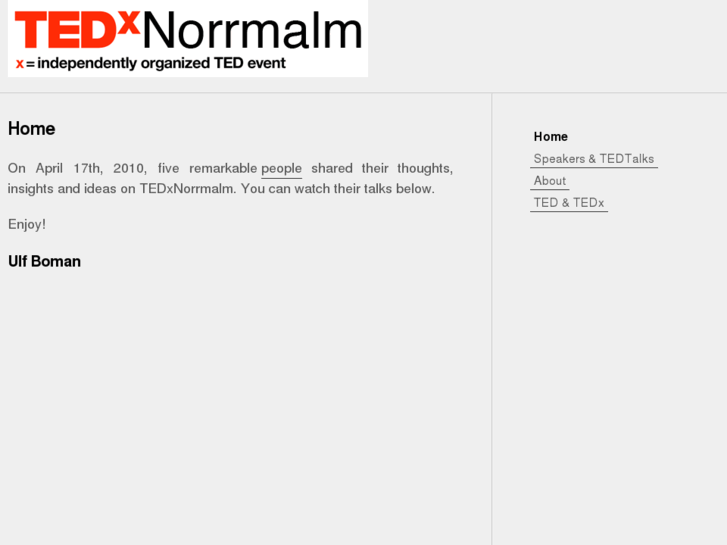 www.tedxnorrmalm.com