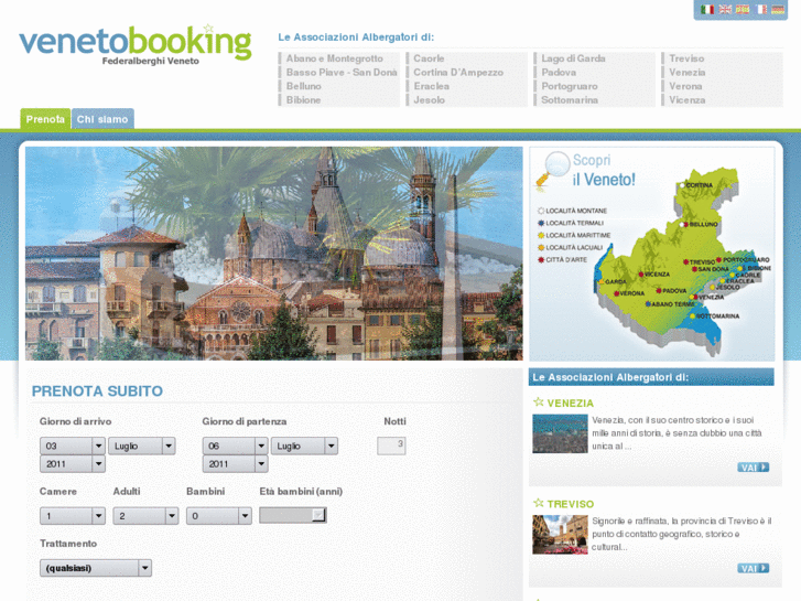 www.venetobooking.biz