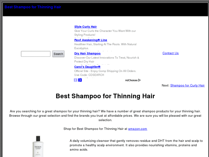 www.bestshampooforthinninghair.com