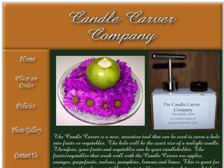 www.candlecarvercompany.com