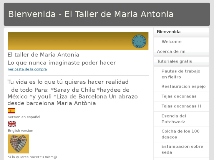 www.eltallerdemariaantonia.com