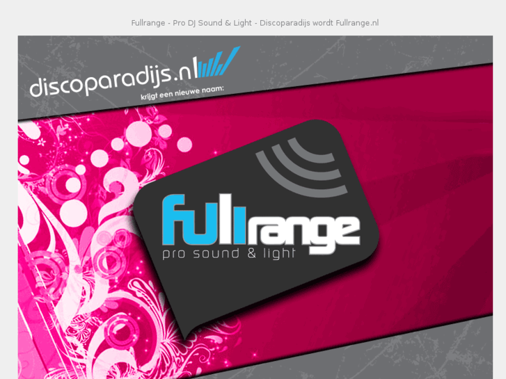 www.fullrange.nl