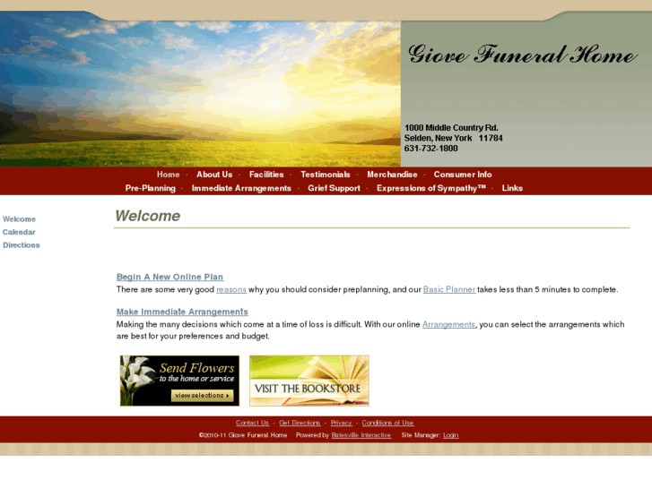 www.giovefuneralhome.com