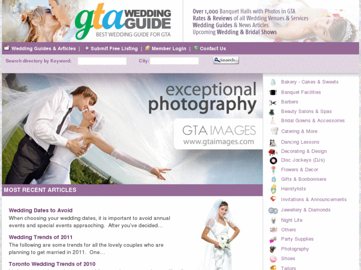 www.gtaweddingguide.com