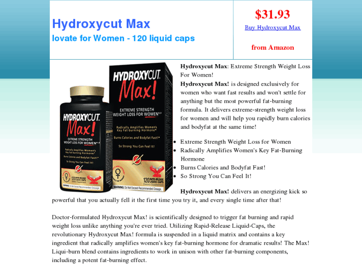 www.hydroxycutmax.net