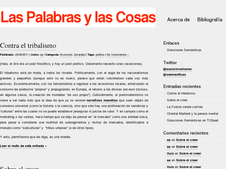 www.laspalabrasylascosas.com