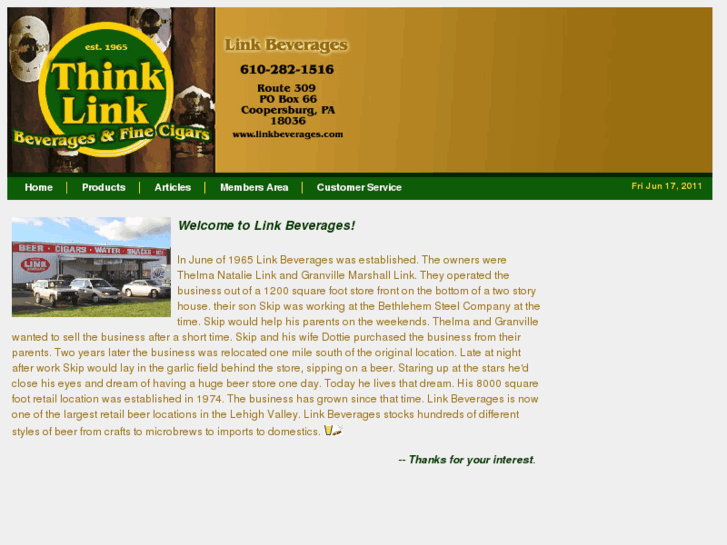 www.linkbeverages.com