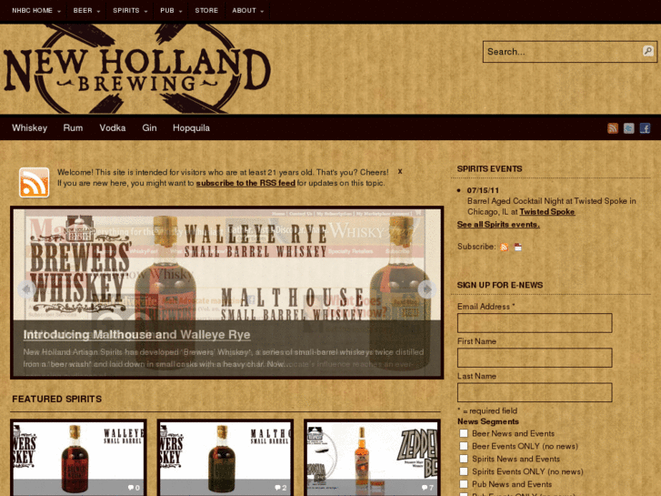 www.newhollandartisanspirits.com