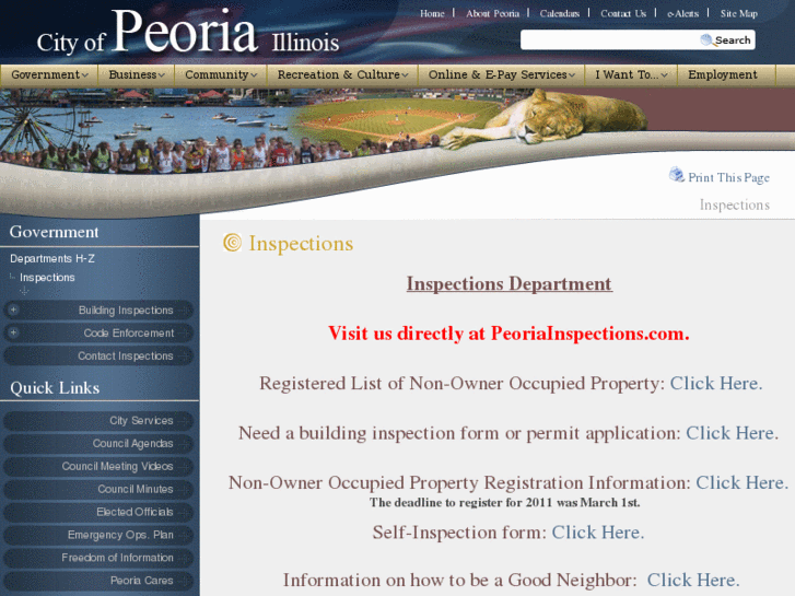 www.peoriainspections.com