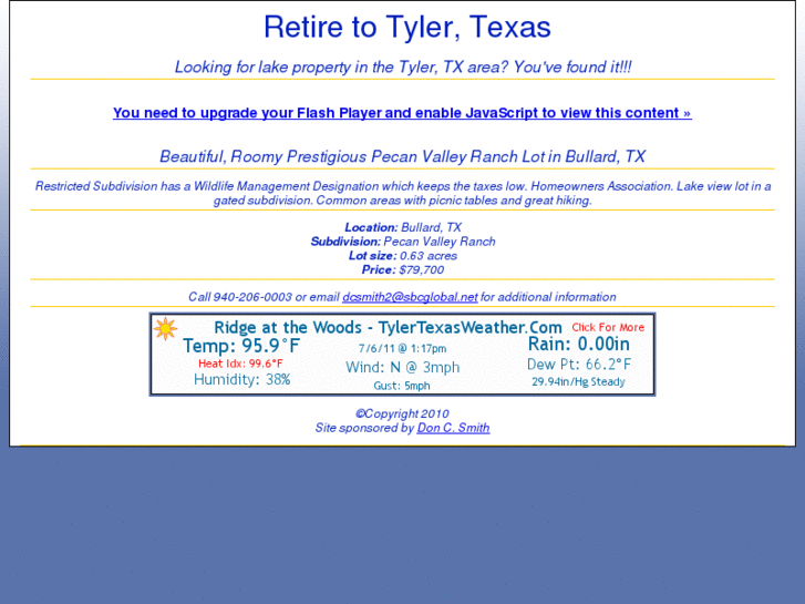 www.retiretotylertx.com