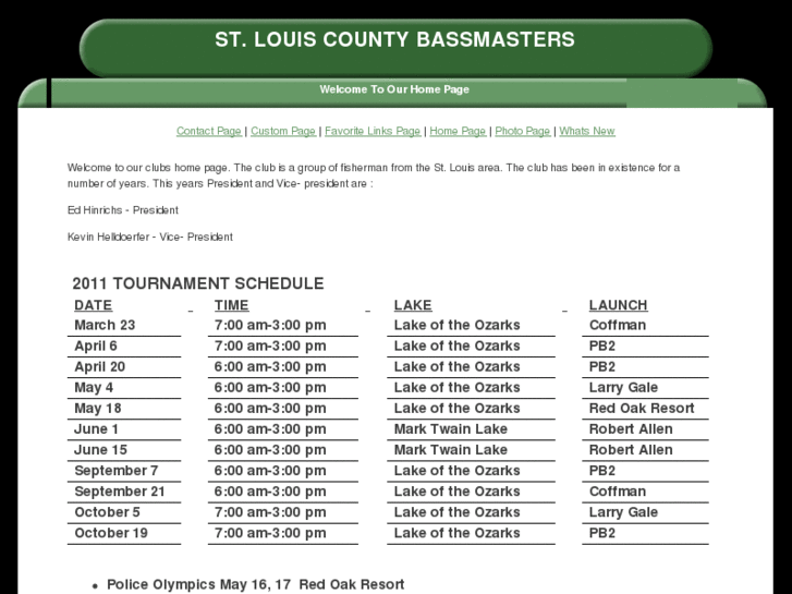 www.stlouiscountybassmasters.com