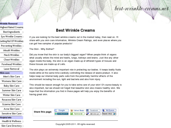 www.best-wrinkle-creams.net