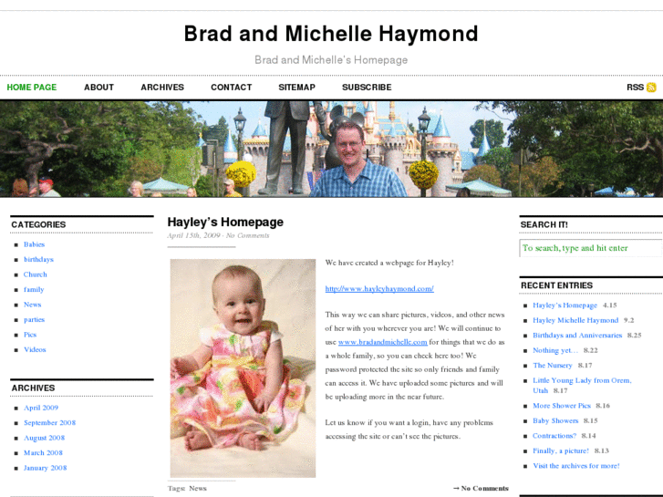 www.bradandmichelle.com