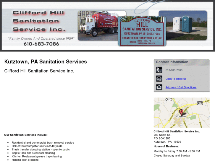 www.cliffordhillsanitation.com