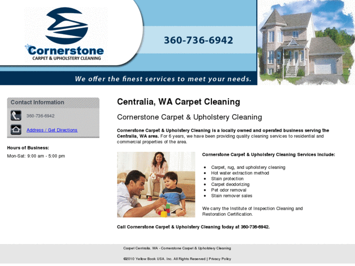 www.cornerstonecarpetandupholsterycleaning.com