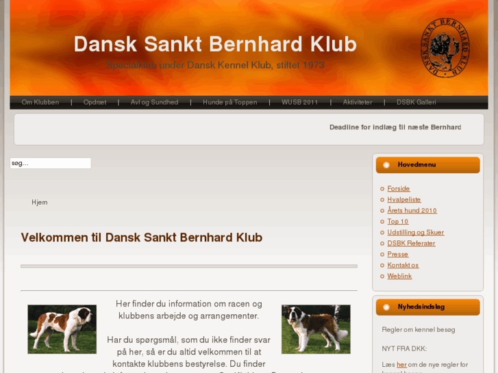 www.dansk-sankt-bernhard-klub.dk