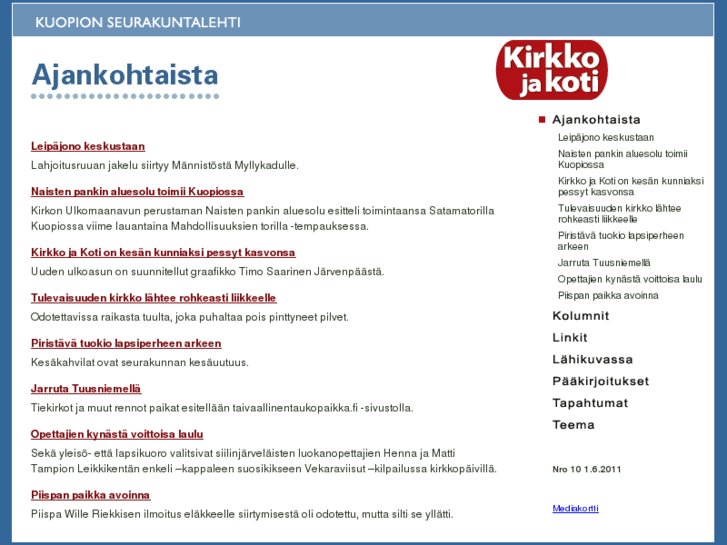 www.kirkkojakoti.net