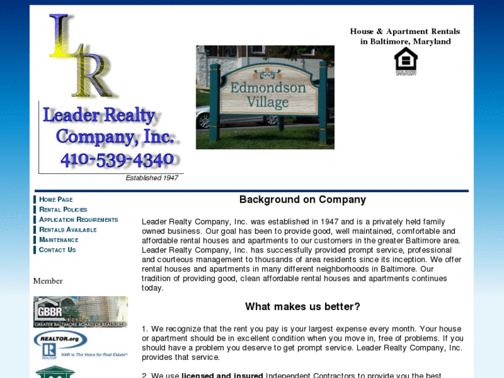 www.leaderrealtybaltimore.com