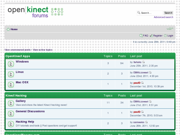 www.openkinectforum.net