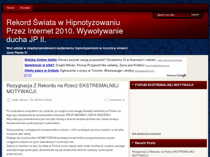 www.rekordhipnotyzowania.com