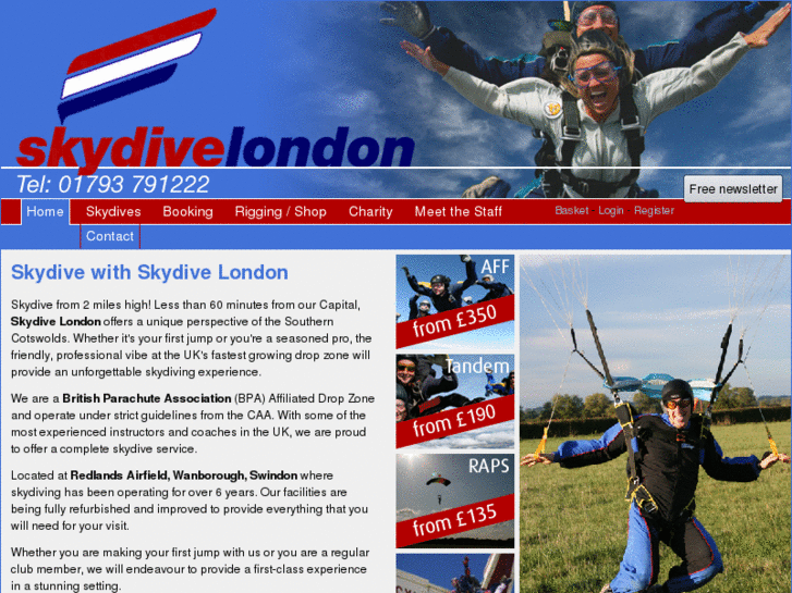 www.skydivelondon.co.uk