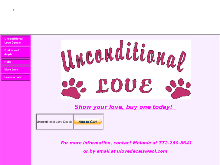 www.unconditionallovedecals.com