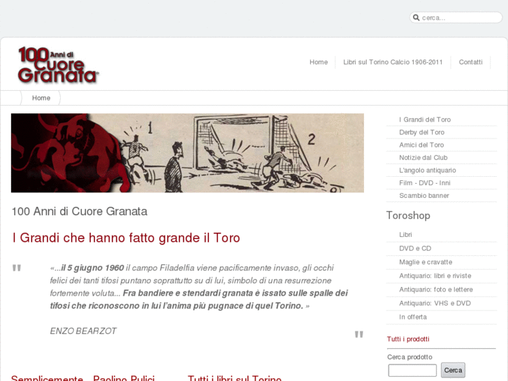 www.100annidicuoregranata.com