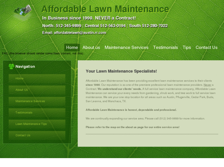 www.affordablelawnmaintenance.com