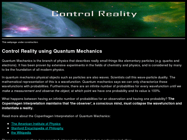 www.controlreality.org