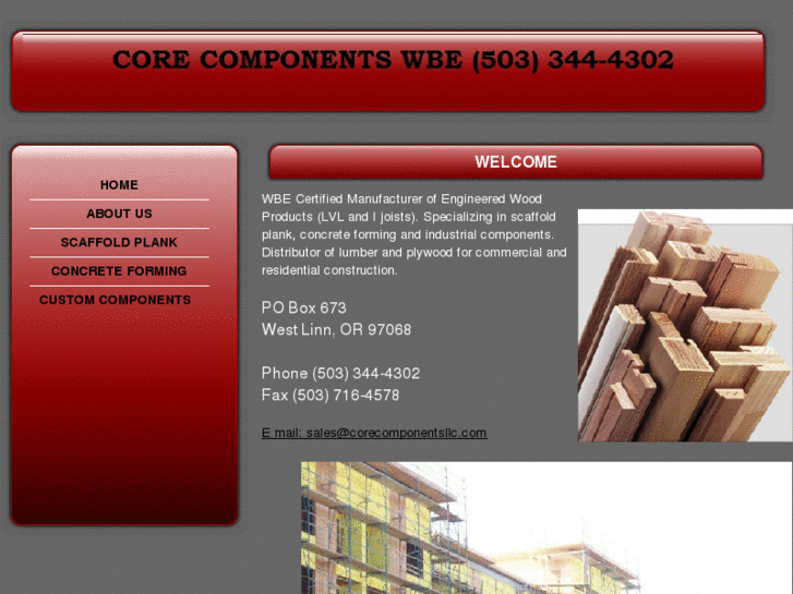 www.corecomponentswbe.com