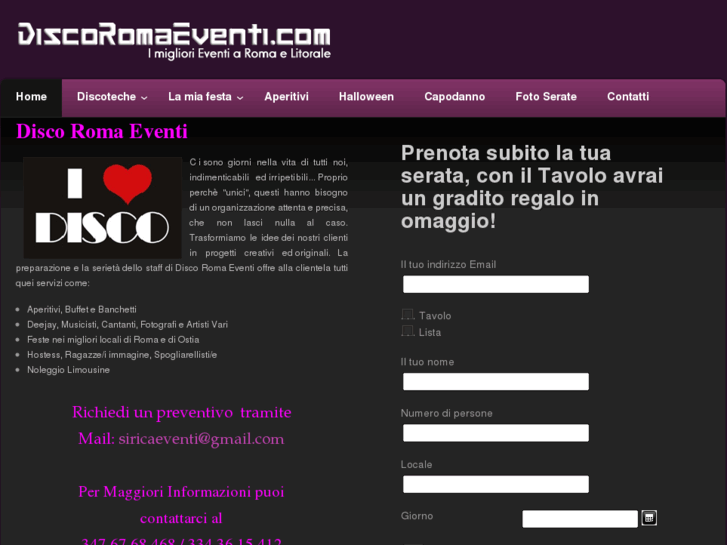 www.discoromaeventi.com