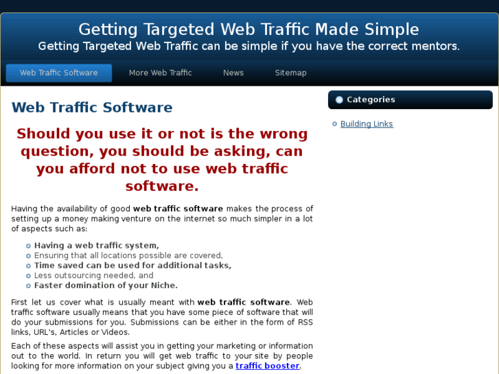 www.gettingtargetedwebtraffic.com