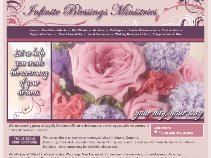 www.infiniteblessingsministries.com