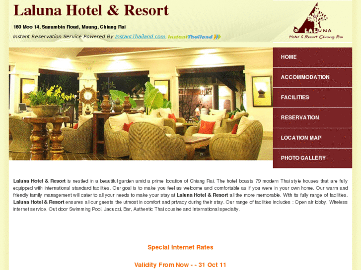 www.lalunahotelresortchiangrai.com