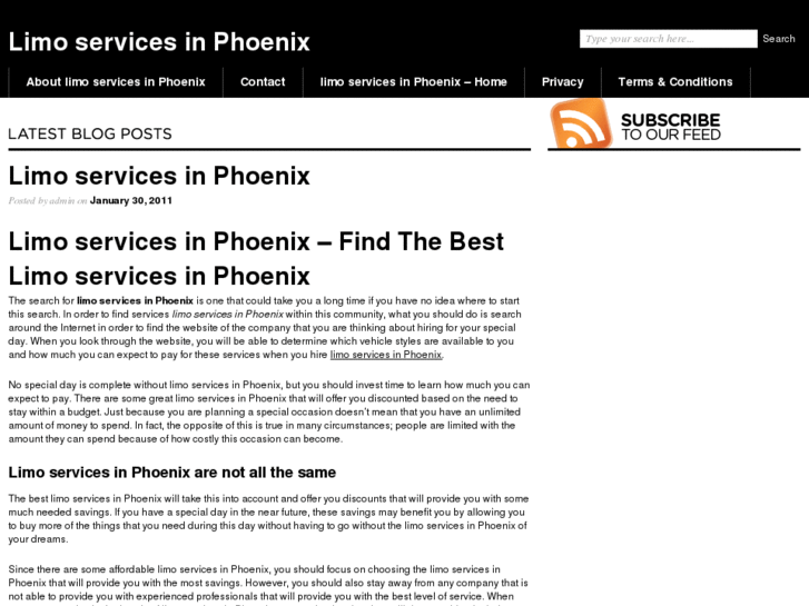 www.limoservicesinphoenix.com