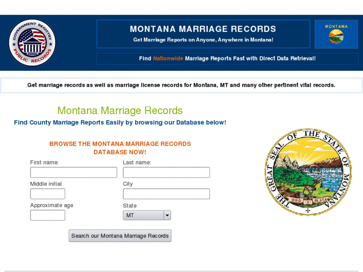 www.montanamarriagerecords.org