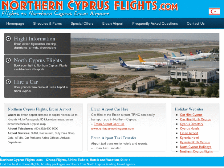 www.northerncyprusflights.com