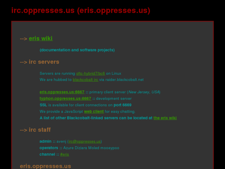 www.oppresses.us