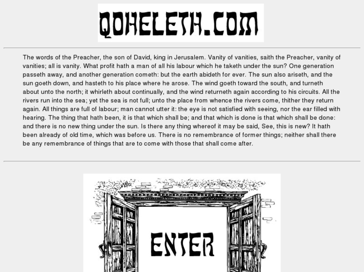 www.qoheleth.com