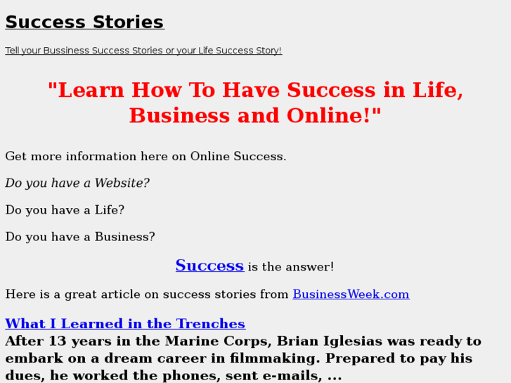 www.successfulstorieslive.com