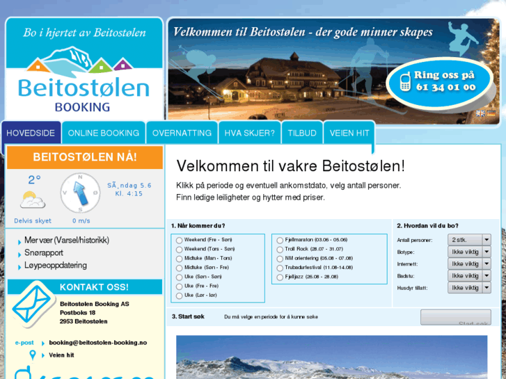 www.beitostolen-booking.no