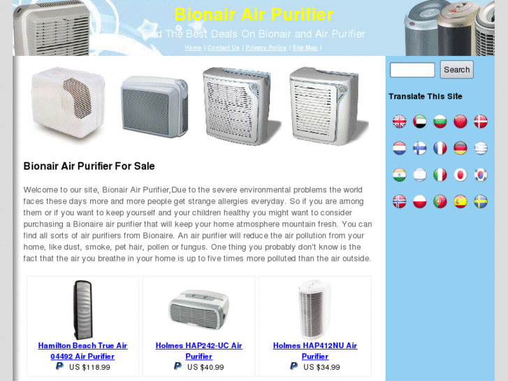 www.bionaireairpurifier.com