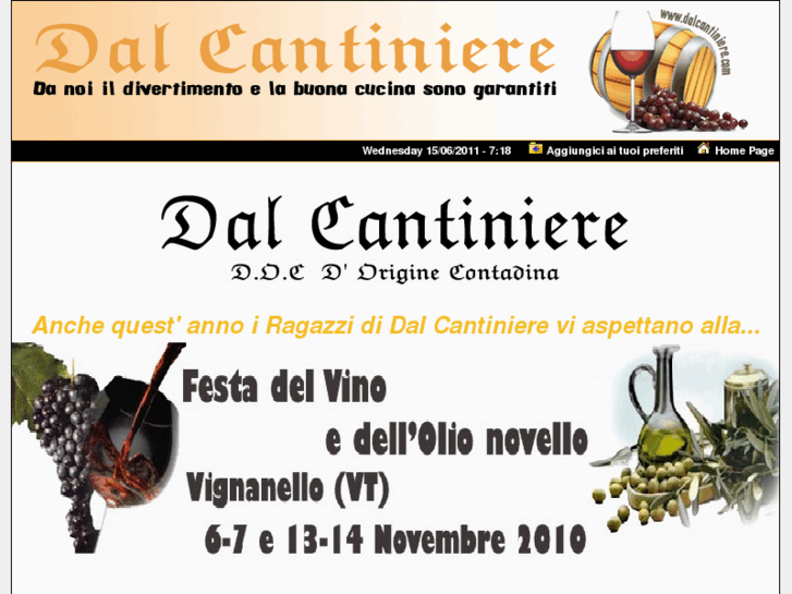 www.dalcantiniere.com