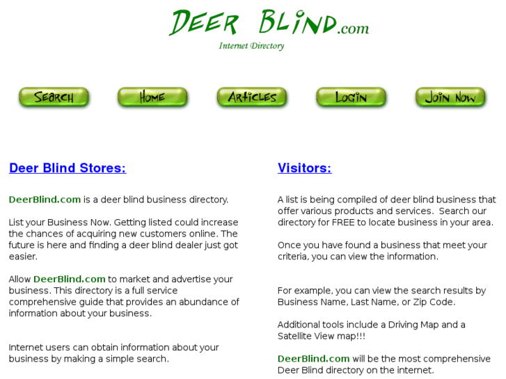 www.deerblind.com