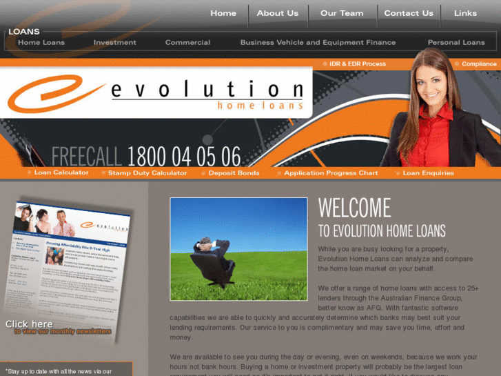 www.evolutionloans.net.au