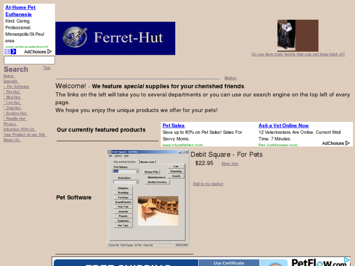 www.ferret-hut.com