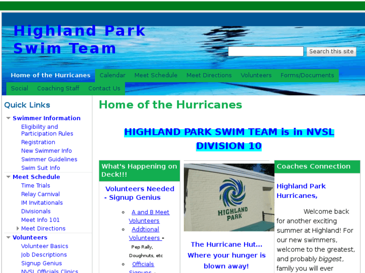 www.highlandparkswim.com